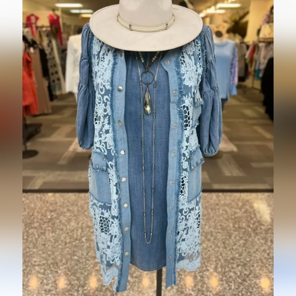 🌼Women's Size XL🌼 2 Piece Denim Dress Set